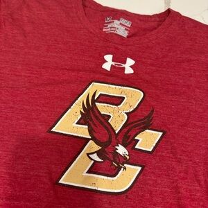 Boston college under armour shirt